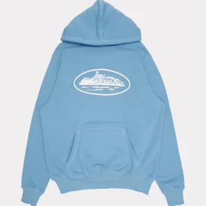 Corteiz Alcatraz Hoodie – Blue