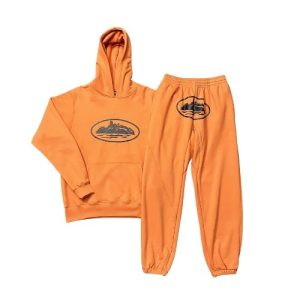 Corteiz Alcatraz Tracksuit Orange