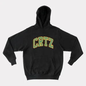 Corteiz Dropout Hoodie – Black