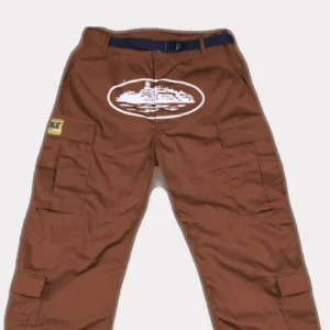 Corteiz Guerillaz Cargo Pants – Brown