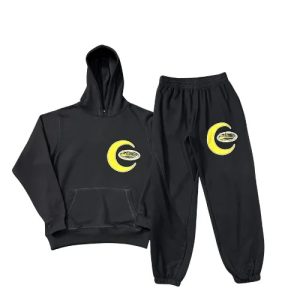 Corteiz Half Moon Black Tracksuit