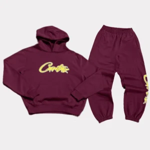 Corteiz Tracksuit – Red