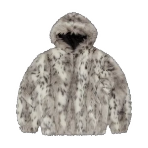 HOODED FUR JACKET [MULTI]